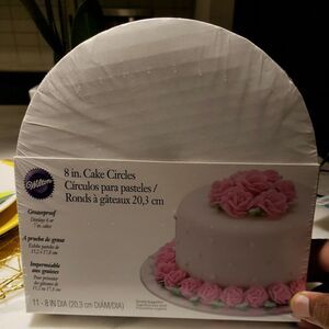 8in Cake Circles by Wilton‎ 11ct